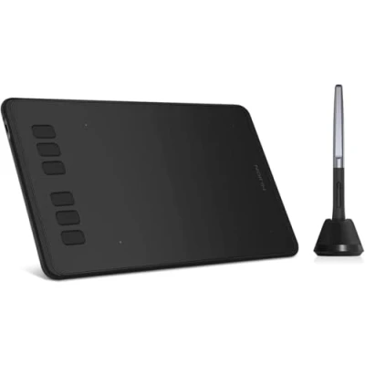 Image of HUION Drawing Tablet Inspiroy H640P Digital Graphics Pad for osu! with Battery Free Stylus 8192 Levels Pressure Sensitivity 6 Customizable Function Keys Supports Linux Windows Mac Android