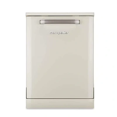 Image of Montpellier 13 Place Settings Freestanding Dishwasher Cream