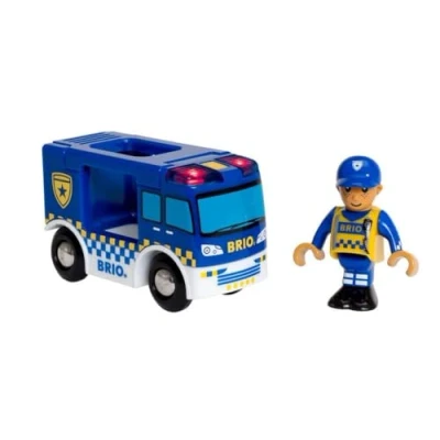 Image of Ravensburger 33825 BRIO World Police Van