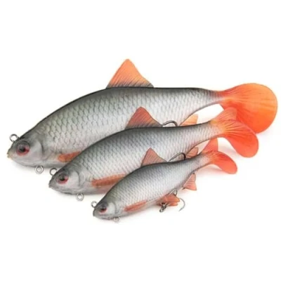 Image of Fox Rage Ultra Realistic Roach Replicant Swimbait 14cm (45g) Shad