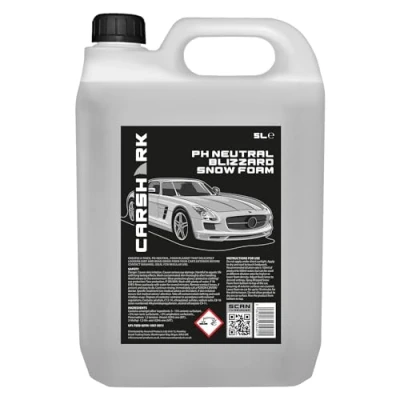 Image of CARSHARK Blizzard Snow Foam 5 Litre, pH Neutral, Thick Foam, Pre Wash Application