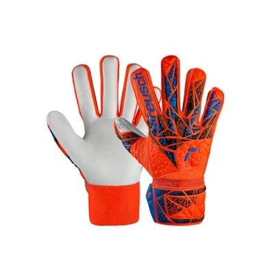 Image of Reusch Attrakt Starter Solid Finger Support Junior Goalkeeper Gloves Size 5
