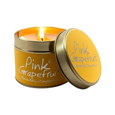 Image of Lily Flame Pink Grapefruit Tin, Yellow by