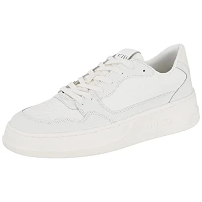 Image of GUESS Men&#039;s CIANO CARRYOVER Sneaker, White, 6 UK