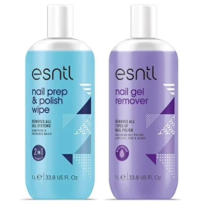 Image of Nail Prep/Polish Wipe + Gel Polish Remover Duo Kit (1L)
