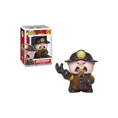 Image of Incredibles 29208 Pop Vinyl Disney Underminer Figure, Multi Colour, Standard