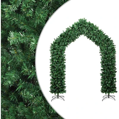 Image of vidaXL Christmas Tree Arch Green 270 cm