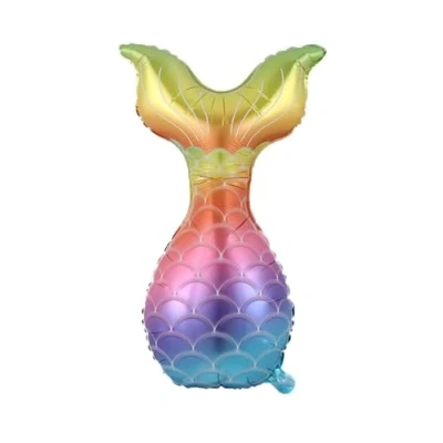 Image of Mermaid Tail Foil Balloon, 45cm (2 pack)