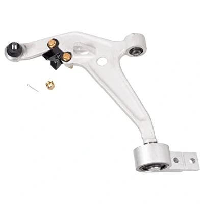 Image of 545018H310, 545018H31A Suspension Arm FEBI BILSTEIN 42669 with ball joint, bearing(s) Front Axle Left, Lower Control Aluminium