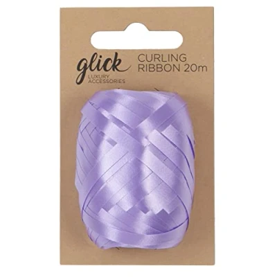 Image of Purple Lilac Curling Ribbon, Ribbon for Gift Wrapping, Arts and Crafts