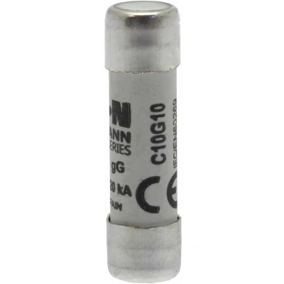 Image of 5x Eaton C10G10 10amp Cylindrical Fuse 10.3 x 38 500V ac