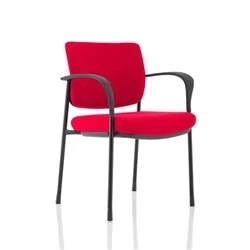 Image of Brunswick Deluxe Black Frame Bespoke Colour Back Seat Cherry With Arms