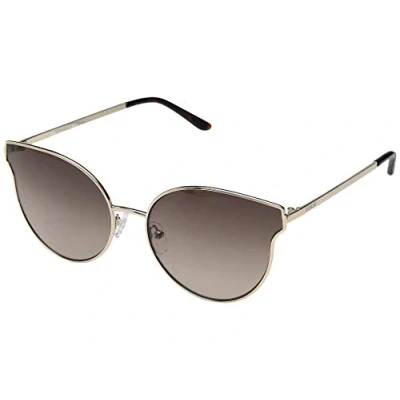 Image of Guess Womens Sunglasses GF0353 32F Gold Grey Gradient Metal (archived) One Size