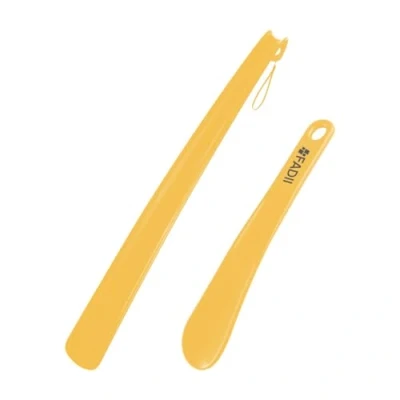 Image of Shoe Horn Long Handled 45cm+22cm Plastic Shoehorn For Men, Women With Comfort Grip Horns Flexible Extra Elderly Pack of 2 Spoon