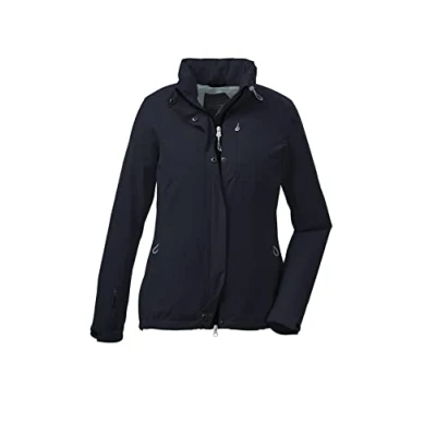 Image of Killtec KOS 25 WMN JCKT 38287 000 Women&#039;s Functional Jacket with Roll Up Hood, Dark Navy, 42 (UK 14)