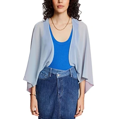 Image of ESPRIT Women&#039;s 023eo1g324 Jacket, 445/Light Blue Lavender, S UK