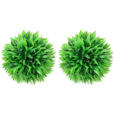 Image of vidaXL Artificial Boxwood Balls 2 pcs 20 cm