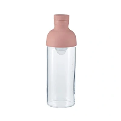 Image of HARIO FIB 30 SPR Filter in Bottle, Practical Capacity, 10.1 fl oz (300 ml), Smoky Pink, Made Japan