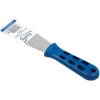 Image of Toolty Stainless Steel Filling Knife, Flexible Wall Putty Drywall Scraper, Finishing Coat Spatula 40mm (1.57&quot;) DIY TLTY 0810