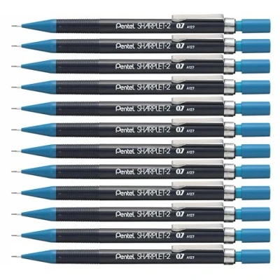 Image of Pentel Sharplet Mechanical Pencil, 0.7 mm Lead (Pack of 12),Blue