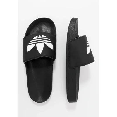 Image of adidas Originals Adilette LITE Mules, Size: 3, Black High quality imitation leather