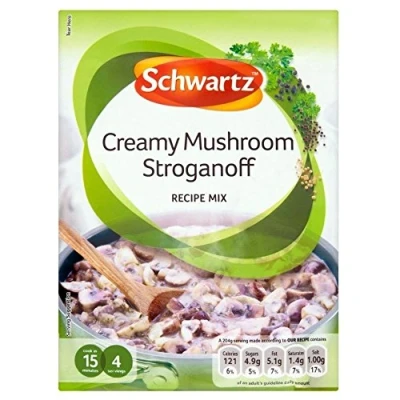 Image of Schwartz Creamy Mushroom Stroganoff Recipe Mix (35g) Pack of 2