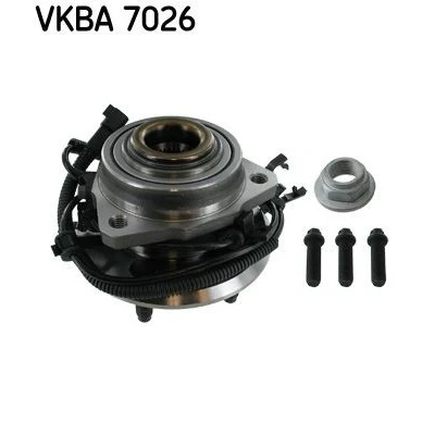 Image of 52128693AF Wheel bearing kit SKF VKBA 7026 with integrated ABS sensor JEEP: Cherokee III