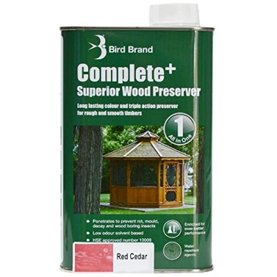 Image of Bird Brand Complete+ Superior Wood Preserver Red Cedar 1 Litre