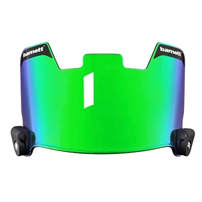 Image of BARNETT Reve Visor for American Football Helmet (Green)