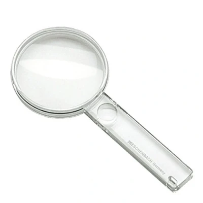 Image of Eschenbach Round 3.25x Hand Magnifier with Additional Lens