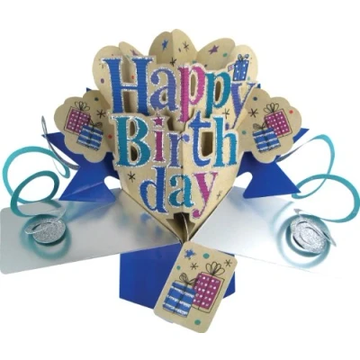 Image of Second Nature Birthday Pop Up Card