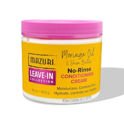 Image of Mazuri Leave In Collection No Rinse Conditioning Cream 16 Oz