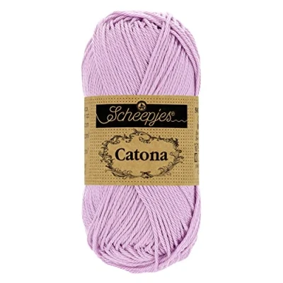 Image of Scheepjes Catona 226 Light Orchid Yarn 1x50g