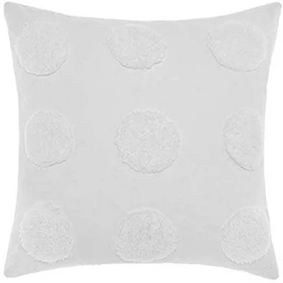 Image of Linen House Haze Cushion Cover, White, 45 x 45cm (18&quot; 18&quot;)