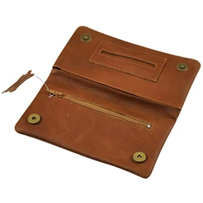 Image of GERMANUS Corfuscus Made in EU Tobacco Pouch from Genuine Leather