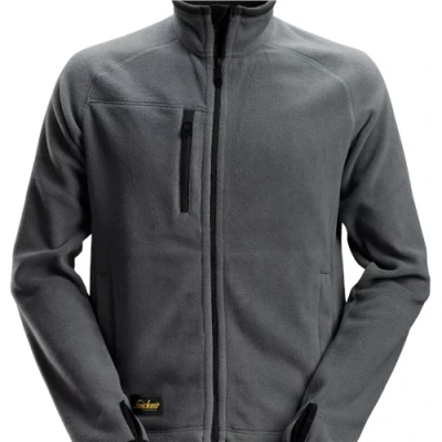Image of Snickers AllroundWork Polartec® Fleece Jacket Steel Grey/Black XXXL
