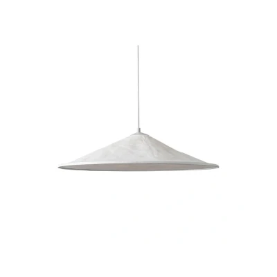 Image of DFTP by Nordlux Hill 55 pendant light, Ø cm, Tyvek, white