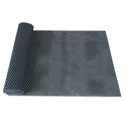 Image of ASAB 1 x Anti Slip Rug Underlay 150 30cm Non Matting Grippers for Laminate Floors PVC Heat Resistance Home Office Carpet Rugs on Hard Drawers Shelf Liners (Grey)