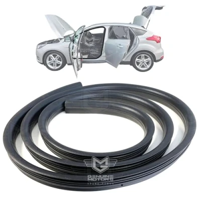 Image of Car Front Door Weatherstrip Rubber Seal (On Body) Replacement for Focus MK3 (2010 2018) 1750005