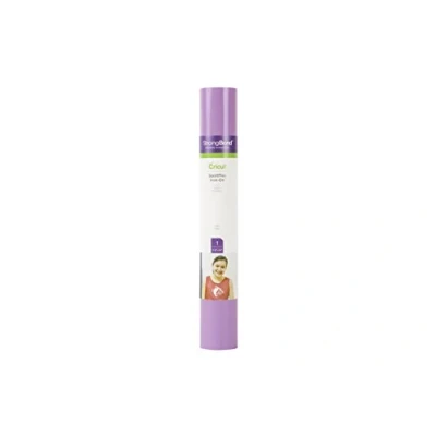 Image of Cricut SportFlex Iron On Lilac 61 cm (24 ft) Heat Transfer Vinyl Roll (HTV) For use with all Cutting Machines