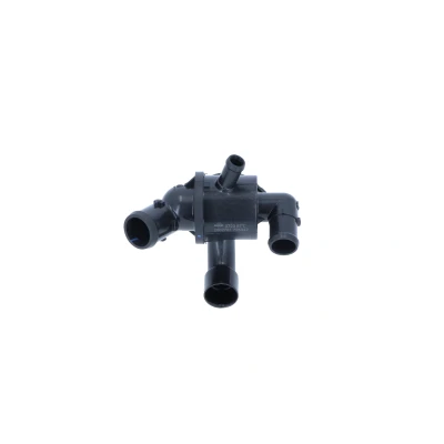 Image of 03L121111AE, 03L121111AL Engine thermostat NRF 725342 87C with seal ring housing VOLKSWAGEN: GOLF 6, Tiguan I, Touran AUDI: A3 Sportback