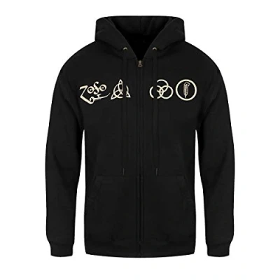Image of Led Zeppelin Men&#039;s Electric Magic Zipped Hoodie Black