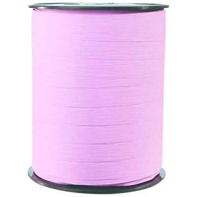 Image of Clairefontaine Ref 601560C Matt Counter Ribbon Roll (Single Reel) 10mm x 250m Length Roll, 11.1 8.4cm Spool Suitable for Gift Wrapping &amp; Crafting Pink