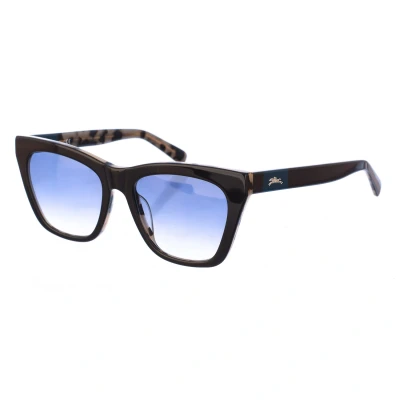 Image of Longchamp Womens LO715S Sunglasses Blue Metal One Size