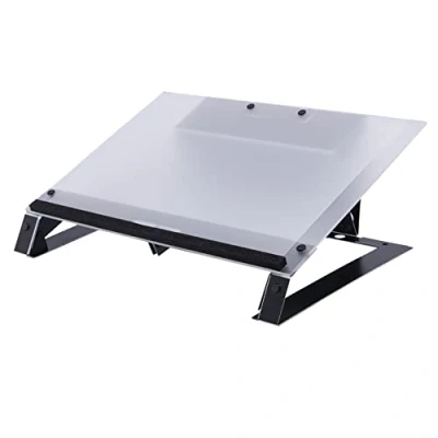 Image of R Go Read2Write Document Holder, Writing Slope, Adjustable, for documents/folders/dossiers, Matte Acrylic