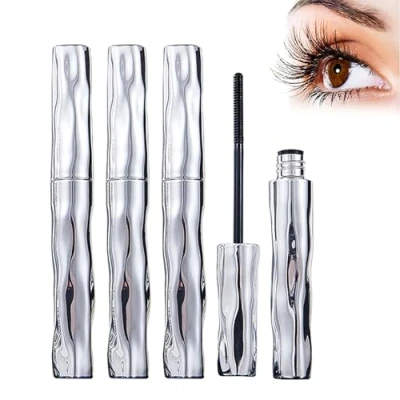 Image of Ultimate Length &amp; Curl Mascara Set, Lengthening And Curling Long Lasting Mascara, Waterproof Sweatproof Thick (3pcs)