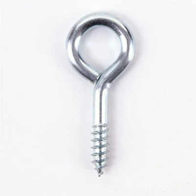 Image of 20x Large Heavy Duty Screw in Eyes 65mm Long Metal Steel Bolt