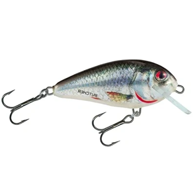 Image of Salmo Butcher Wobbler 5 cm 5g galleggiante, Unisex Adulto, Holo Real Dace HRD, HRD