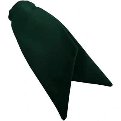 Image of Great British Tie Club Ladies Clip On Cravat (Bottle Green)