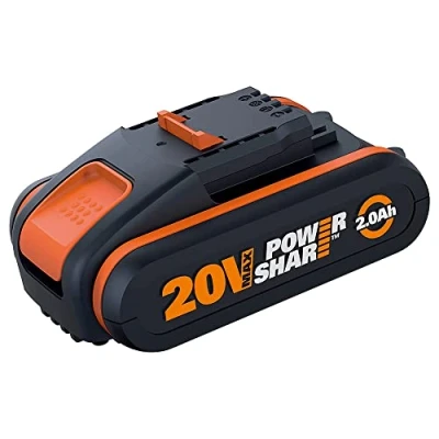 Image of WORX WA3551 20V / 2.0 AH Battery with Charge Indicator